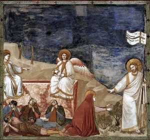 Giotto Di Bondone - No. 37 Scenes from the Life of Christ: 21. Resurrection (Noli me tangere)