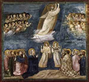 Giotto Di Bondone - No. 38 Scenes from the Life of Christ: 22. Ascension