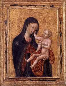 Giovanni Di Paolo - Virgin and Child