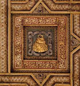Giulio Romano - Ceiling (detail)