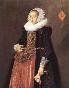 Frans Hals - Anetta Hanemans