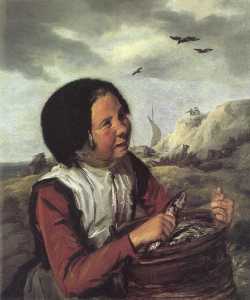 Frans Hals - Fisher Girl
