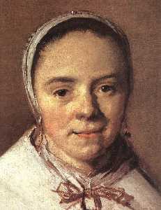 Frans Hals - Portrait of a Woman (detail)