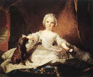 Jean-Marc Nattier - Portrait of Madame Maria Zeffirina