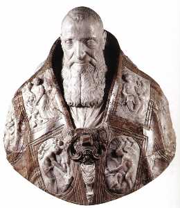 Guglielmo Della Porta - Bust of Pope Paul III