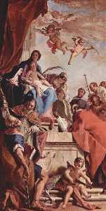 Sebastiano Ricci - Madonna and Child with Saints