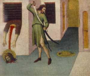 Sano Di Pietro - Beheading of St John the Baptist