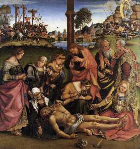 Luca Signorelli - Lamentation over the Dead Christ