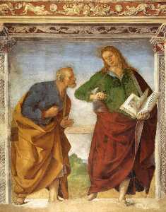 Luca Signorelli - The Apostles Peter and John the Evangelist