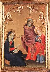 Simone Martini - Christ Returning to his Parents