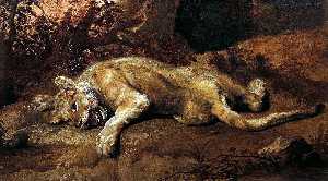 Frans Snyders - The Lioness