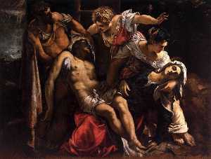 Tintoretto (Jacopo Comin) - Lamentation over the Dead Christ