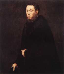 Tintoretto (Jacopo Comin) - Portrait of a Young Gentleman