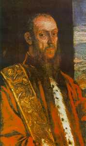 Tintoretto (Jacopo Comin) - Portrait of Vincenzo Morosini