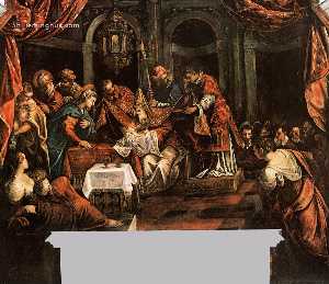 Tintoretto (Jacopo Comin) - The Circumcision