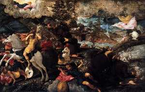 Tintoretto (Jacopo Comin) - The Conversion of Saul