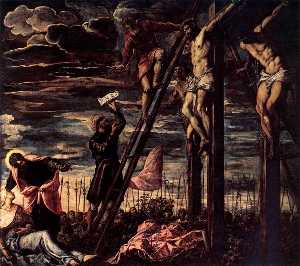 Tintoretto (Jacopo Comin) - The Crucifixion of Christ