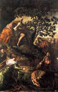 Tintoretto (Jacopo Comin) - The Raising of Lazarus