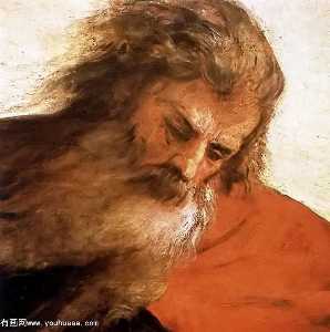 Tiziano Vecellio (Titian) - Assumption of the Virgin (detail) (8)