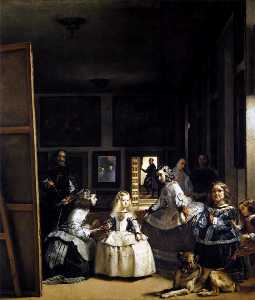 Diego Velazquez - Las Meninas or The Family of Philip IV - (own a famous paintings reproduction)