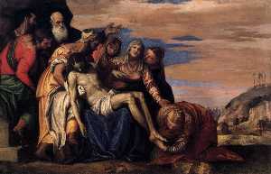 Paolo Veronese - Lamentation over the Dead Christ