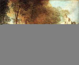 Jean Antoine Watteau - The Festival of Love