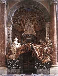 Gian Lorenzo Bernini - Tomb of Pope Alexander (Chigi) VII