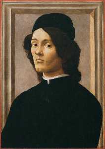 Sandro Botticelli - Portrait of a Youth