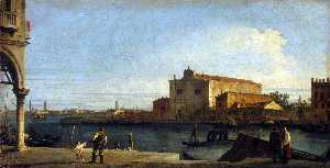 Giovanni Antonio Canal (Canaletto) - View of San Giovanni dei Battuti at Murano