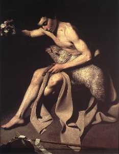 Caravaggio (Michelangelo Merisi) - St John the Baptist (12)