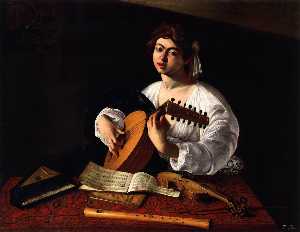 Caravaggio (Michelangelo Merisi) - The Lute Player