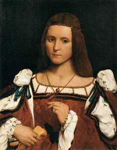 Giovanni Francesco Caroto - Portrait of a Woman