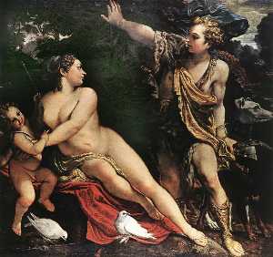 Annibale Carracci - Venus and Adonis
