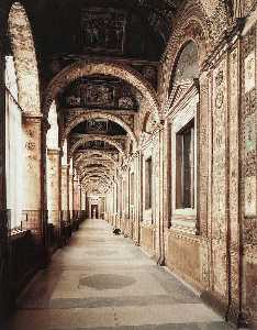 Raphael (Raffaello Sanzio Da Urbino) - Loggia of Pope Leo X (second floor) (Palazzi Pontifici, Vatican)
