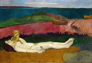 Paul Gauguin - The Loss of Virginity (also known as The Awakening of Spring) - (buy paintings reproductions)