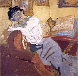 Jean Edouard Vuillard - Madame Hessel in Her Boudoir
