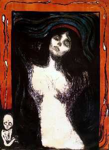 Edvard Munch - Madonna - (buy oil painting reproductions)
