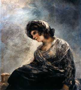 Francisco De Goya - The Milkmaid of Bordeaux