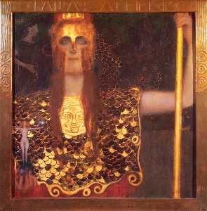 Gustave Klimt - Minerva or Pallas Athena