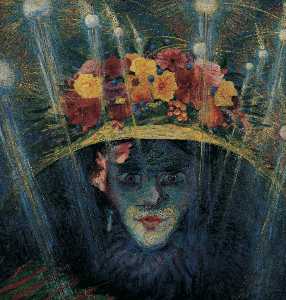 Umberto Boccioni - Modern Idol - (own a famous paintings reproduction)