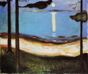Edvard Munch - Moonlight