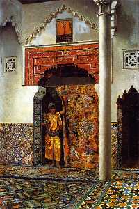 Edwin Lord Weeks - A Moorish Interior