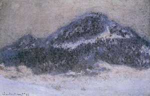 Claude Monet - Mount Kolsaas in Misty Weather