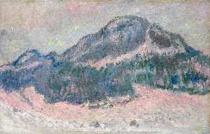 Claude Monet - Mount Kolsaas, Rose Reflection