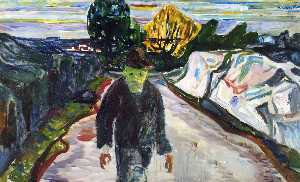 Edvard Munch - The Murderer