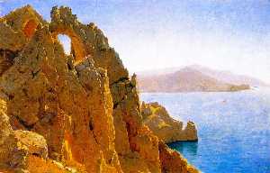 William Stanley Haseltine - Natural Arch, Capri