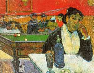 Paul Gauguin - NIght Cafe in Arles (Madame Ginoux)