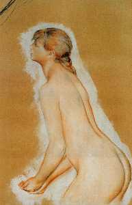Pierre-Auguste Renoir - Nude (also known as Study for -The Large Bathers-)