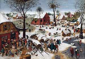 Pieter Bruegel The Elder - The Numbering at Bethlehem