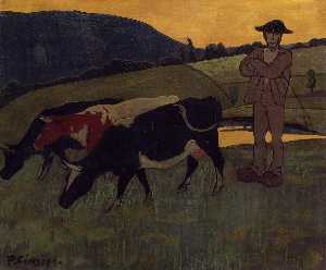Paul Serusier - Peasant with Three Crows